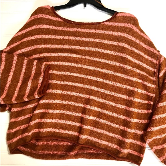 Free People Cedar Flower Bardot Sweater - Picture 6 of 9